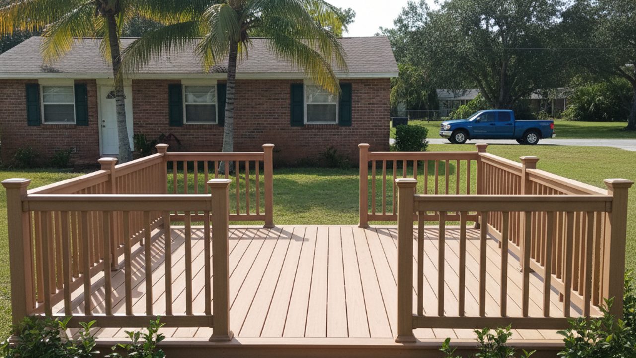 Deck Repair completed by Omega Deck Co in North Port, FL