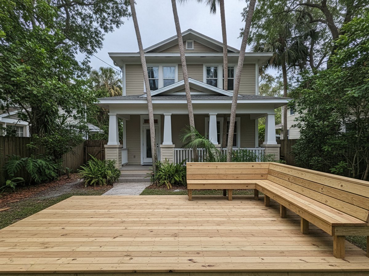 Deck Demolition & Rebuild completed by Omega Deck Co in Placida, FL