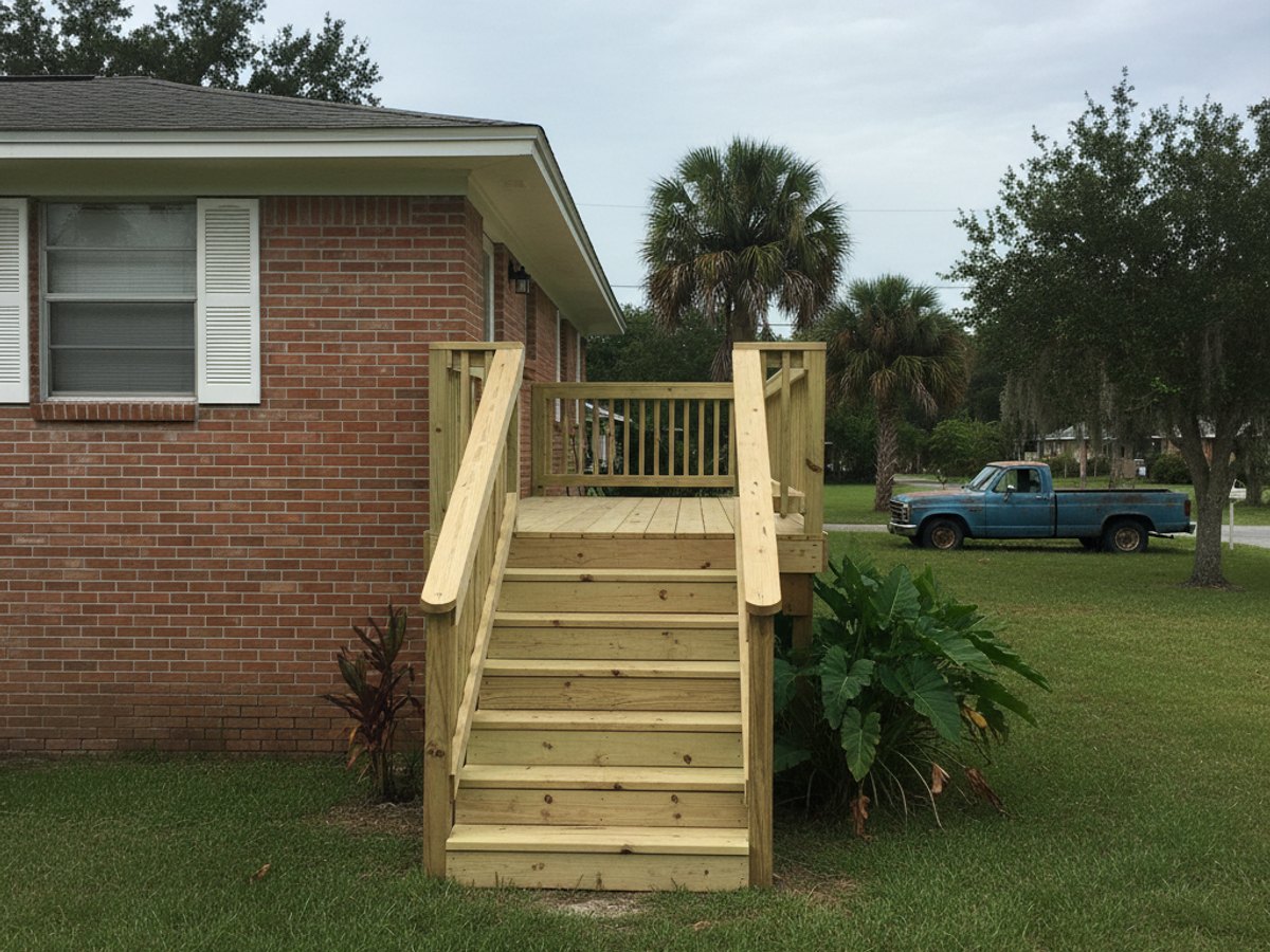 Deck Installation completed by Omega Deck Co in Boca Grande, FL
