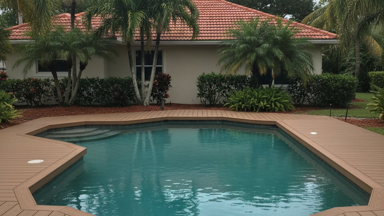 Deck Railing Installation completed by Omega Deck Co in Venice, FL