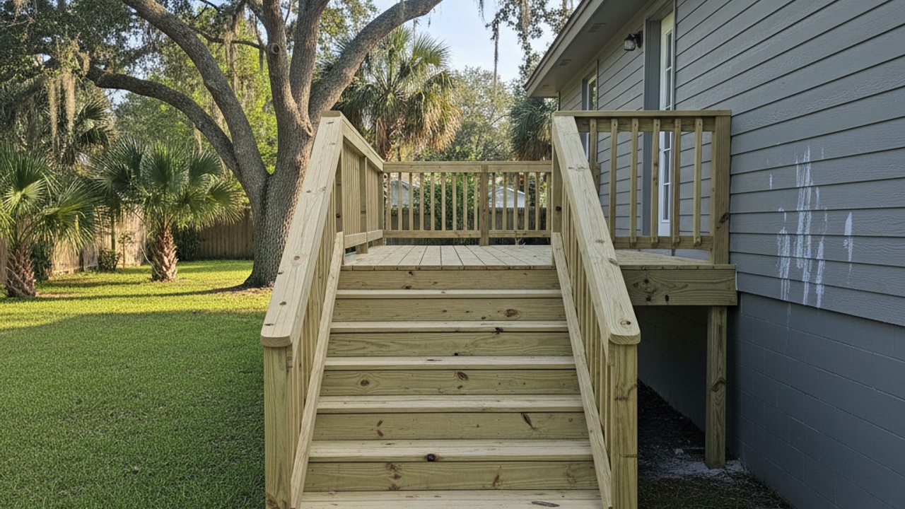 Deck Demolition & Rebuild completed by Omega Deck Co in Rotonda West, FL