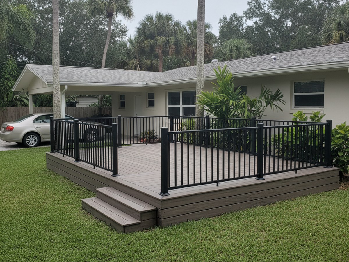 Deck Repair completed by Omega Deck Co in Boca Grande, FL